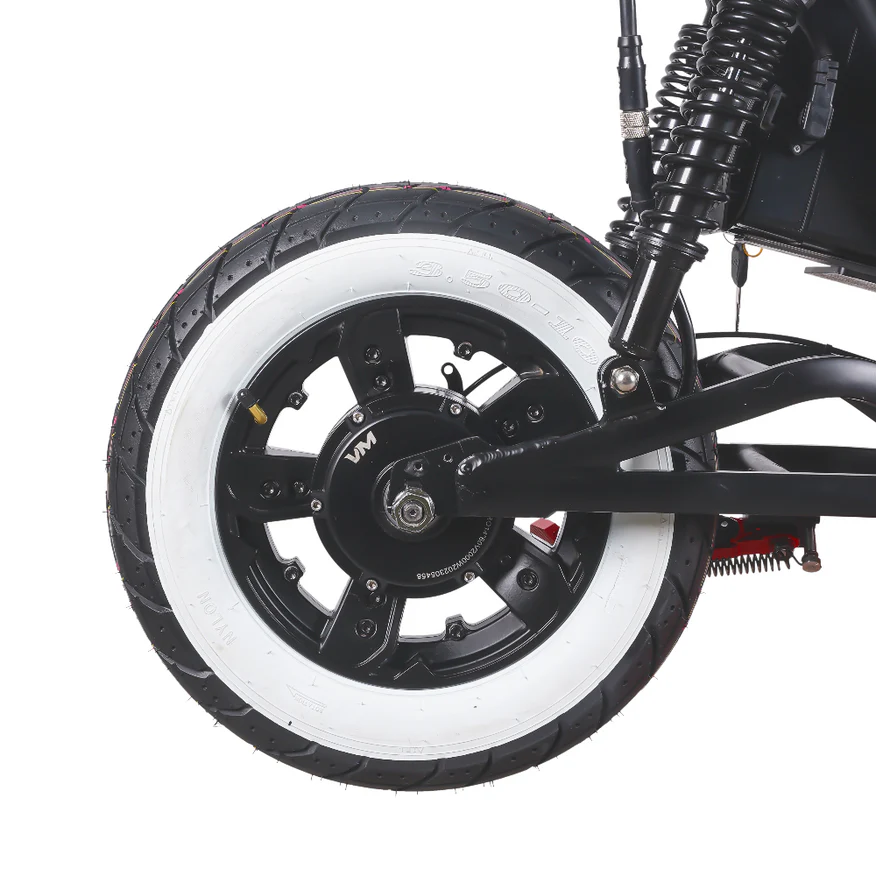 14in White Wall Tubeless Street Tire for Roadrunner Pro