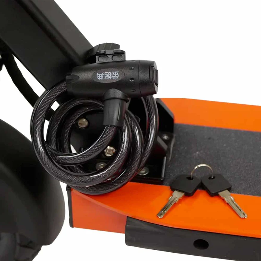 Key Coiled Cable Lock